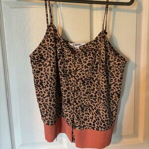 Ladies BB Dakota leopard print cami